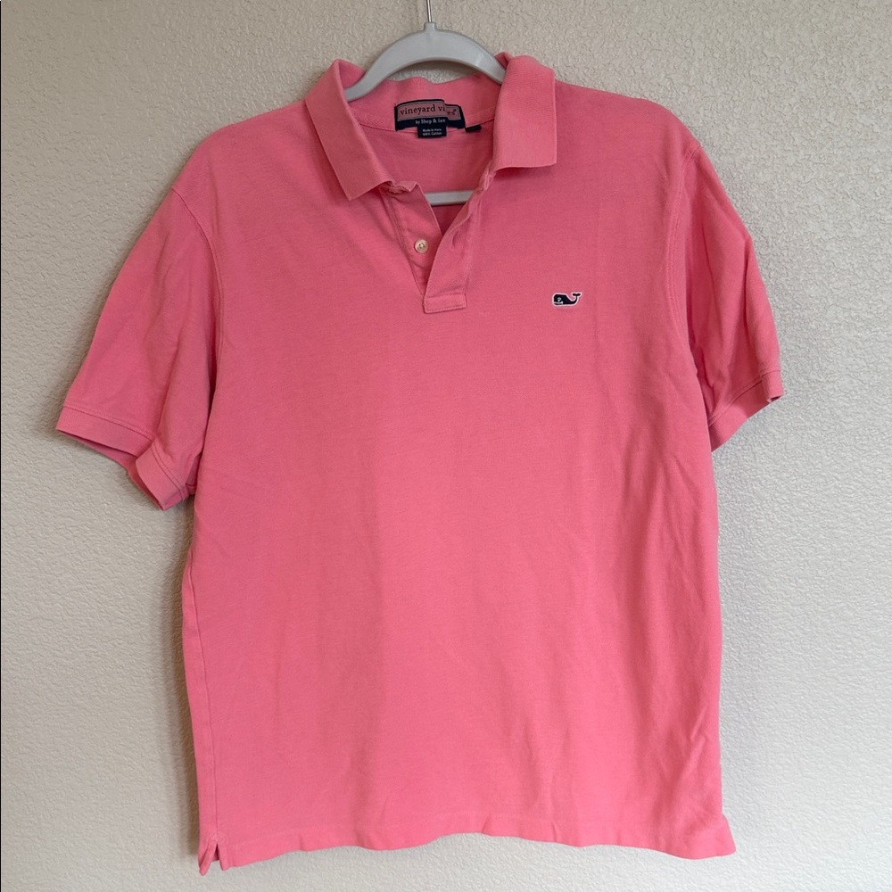 Vineyard Vines Pink Polo Shirt